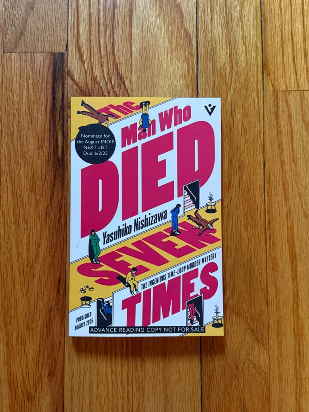 The Man‎ Who Died Seven Times paperback by Yasuhiko Nishizawa